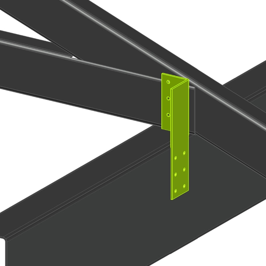 Notched Equal Angle 50x50x3 Right