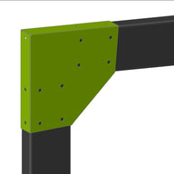 C200 X 10 Deg Garage Knee Bracket