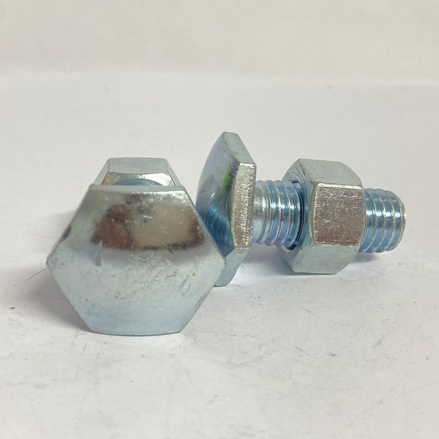 M12x30 Fascia Bolt & Nut Zinc