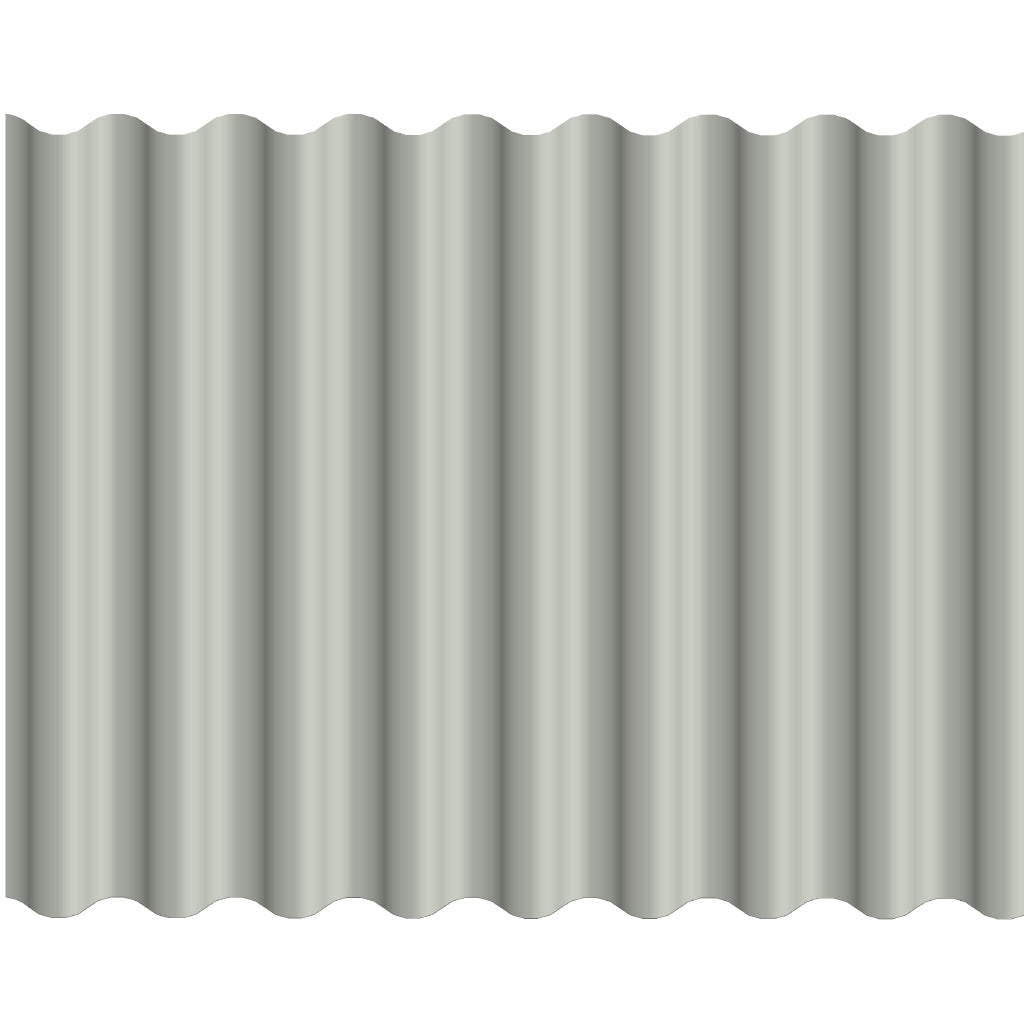Corrugated .42 Colorbond Dover White